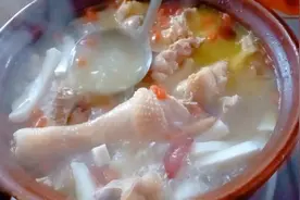 广东经典靓汤椰子煲鸡，鲜甜好喝，消疳袪虫又补虚，做法简单视频封面