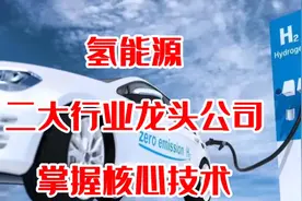 氢能源，二大行业龙头公司掌握核心技术视频封面