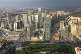 航拍廣州市番禺區核心地段南村鎮美麗宜居的地方⋯⋯视频封面
