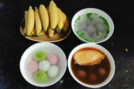 今天是元宵节，少不了吃汤圆，做了三种口味，糖水味最好吃视频封面
