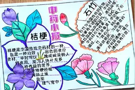 简单大方，很容易上手的中药小报。文字全部都有，是不是很贴心！视频封面