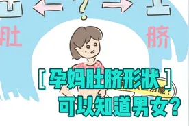 孕妈的肚脐形状可以知道男女？视频封面