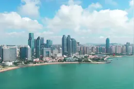 美丽的青岛湖。视频封面