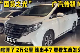 “国货之光”18款传祺M8，为啥才开2万公里就出手，看车商怎么讲视频封面