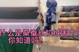 什么是桑蚕丝拉绒围巾？它有什么好处视频封面