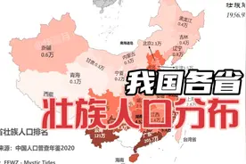 我国各省壮族人口排名，百分之八十在广西视频封面