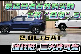 最适合老百姓购买的2款“合资”SUV，2.0L+6AT，油耗低三大件可靠视频封面