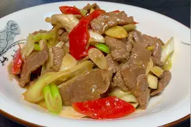 葱爆牛肉怎样做才鲜香滑嫩，不腥不柴，教你正确的做法，步骤详细视频封面