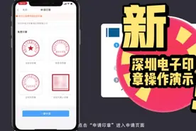 深圳市商事主体电子印章操作视频视频封面