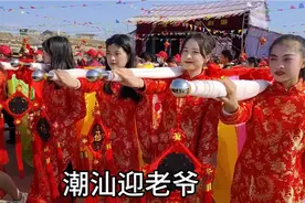 潮汕迎老爷民俗文化活动，惠来前詹镇港寮村热闹非凡视频封面
