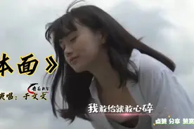 于文文一首《体面》伤感的旋律勾起多少人的回忆，心痛到落泪视频封面