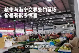 都说现在的菜价贵，看到杭州与海宁交界处的菜场价格，有太多惊喜视频封面