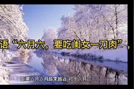 俗语“六月六，要吃闺女一刀肉”，六月六都有啥讲究视频封面