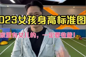 2023最新版，女孩身高标准图，家里有女儿的，一定要收藏！视频封面
