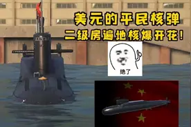 二级房平民也丢核弹！核爆！最新现代战舰092型核潜艇满级测试视频封面