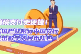 跨境支付更便捷！法国巴黎银行中国分行推出数字人民币钱包视频封面