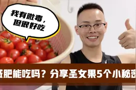 中老年人减肥，可以吃小番茄吗，有微毒，分享5个小番茄的秘密视频封面