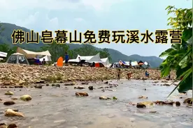 佛山皂幕山免费玩溪水露营视频封面