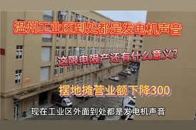 温州工业区到处都是发电机声音，这限电限产有什么意义？视频封面