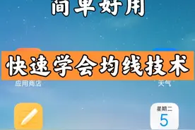 快速学会手机调整同花顺通达信均线方法视频封面