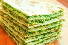 河南地方特色农家美食——塌菜馍，无油少盐，健康又营养视频封面