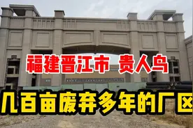 福建晋江市贵人鸟鞋厂，竟然有几百亩废弃多年的厂区？极少人知道视频封面