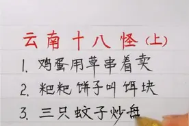 云南十八怪 顺口溜(上)视频封面