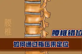 教学视频：腰椎如何指压定位，请看完。视频封面