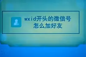 wxid添加好友wxid查不到联系人视频封面