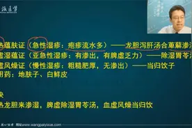 一句口诀总结湿疮的中医辨证论治分型及方药，干货收藏！视频封面