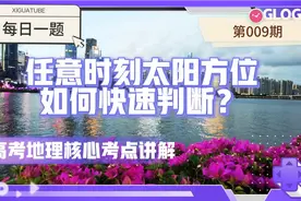 【高考地理】每日一题：任意时刻太阳方位的判定视频封面