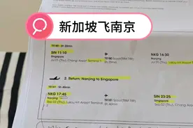 我买了新加坡飞南京的来回机票，差不多人民币5885元，贵吗视频封面