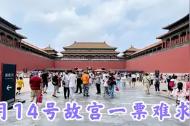 7月14号故宫游客暴增，买不上票怎么办？今天明白了。视频封面