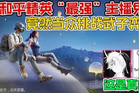 和平精英“最强”主播兔神，竟然当众挑战武子弈，这是真的吗！