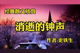 《消逝的钟声》作者，史铁生视频封面