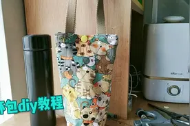 应粉丝要求做了这款水杯包，出门携带方便，再也不会忘记喝水了视频封面