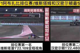 2021年F1阿布扎比排位赛，维斯塔潘奇迹般反超汉密尔顿，获得杆位视频封面