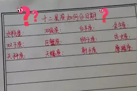 知识干货：十二星座对应的日期，来看看你是什么星座！视频封面