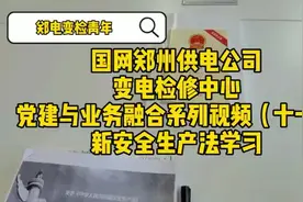 国网郑州供电公司党建与业务融合系列（十一）新安全法再学习视频封面