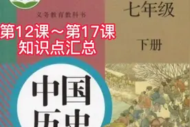 初一中国历史下册知识点汇总（三）视频封面