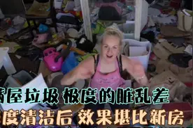 见过这么脏的房间吗？这是一个美女的房间，深度清洁过程太解压了视频封面