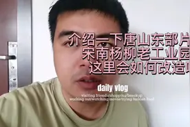 介绍一下唐山东部片区中的宋南杨柳老工业园片区，会如何改造呢？视频封面
