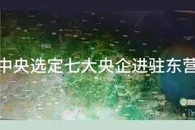 中央为发展东营，选定七大央企进驻东营。视频封面