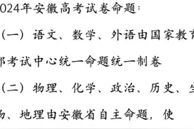 2024新高考安徽省独立命题六科，15年安徽卷停用的原因：难度太大视频封面