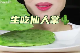 新鲜的仙人掌生吃好处多多｜降低血糖清降胆固醇“促进肠道蠕动”视频封面