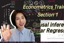 计量经济学进阶速成课-第一讲：多元线性回归与因果关系视频封面