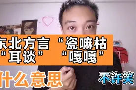 东北方言之“瓷嘛枯”，“耳谈”，“嘎嘎”分别代表什么意思？视频封面