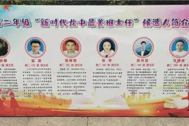 最美班主任，优秀班集体，学科之星，班级之星，进步之星。视频封面