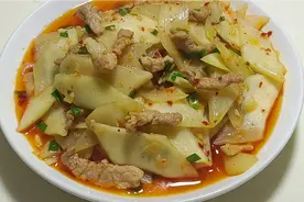 乡下老婆婆种的芥菜头一根炒一大盘，放5元钱瘦肉还是小时候的味视频封面