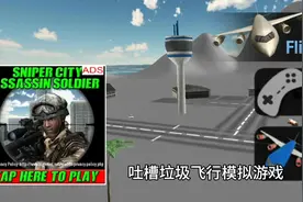 吐槽垃圾飞行模拟游戏：这么矮的机场？一瞬间就能停下来？垃圾视频封面